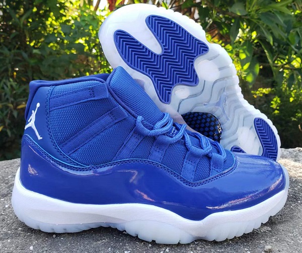 Women Air Jordan Shoes 11 Blue